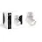 D'Lite Plafond Spot Clio Blanc Inclinable| Convient pour 1x GU10